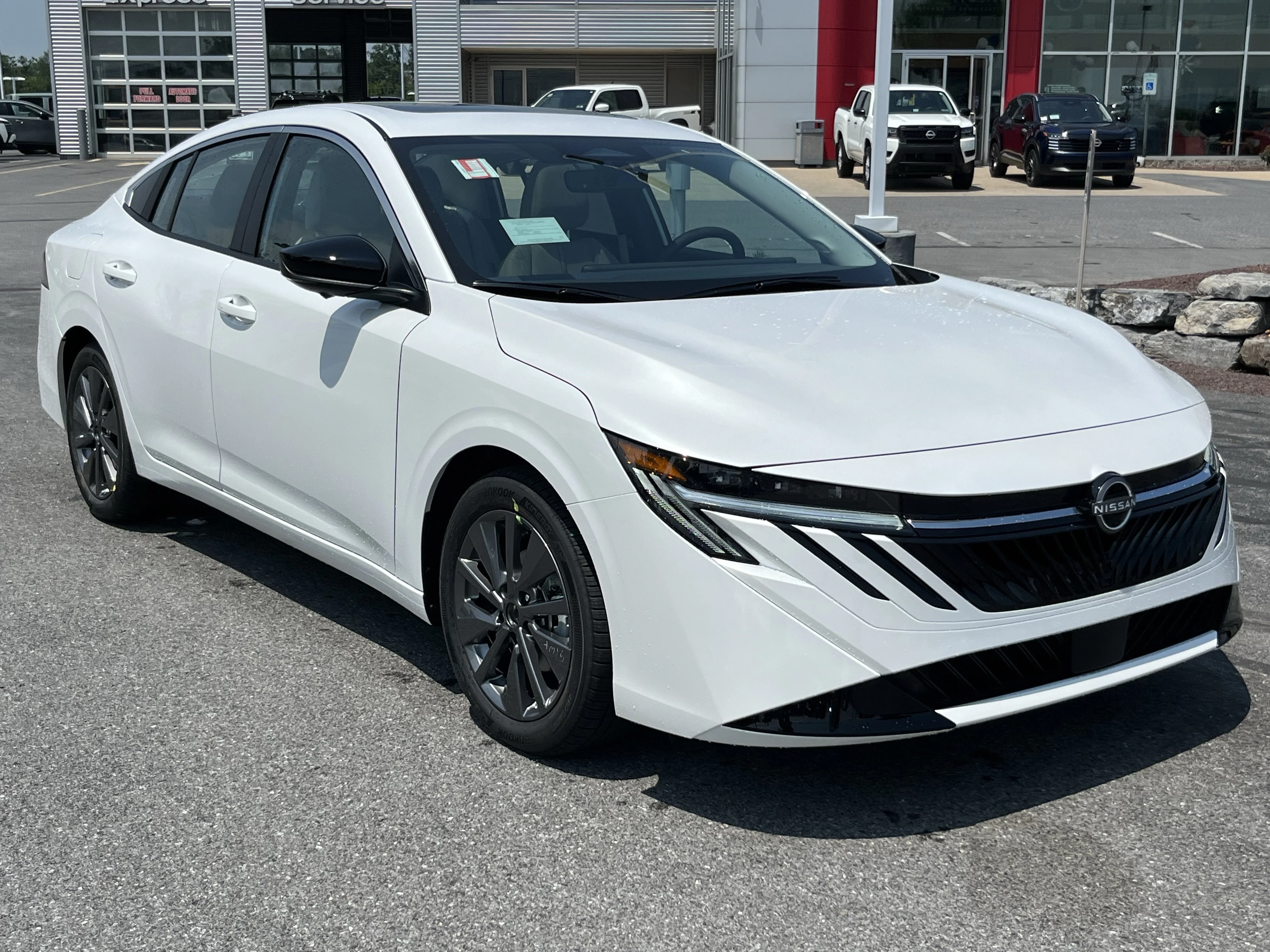 New 2026 Aspen White TriCoat Nissan SL image 1