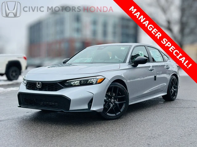 2026 Honda Civic Sedan Sport