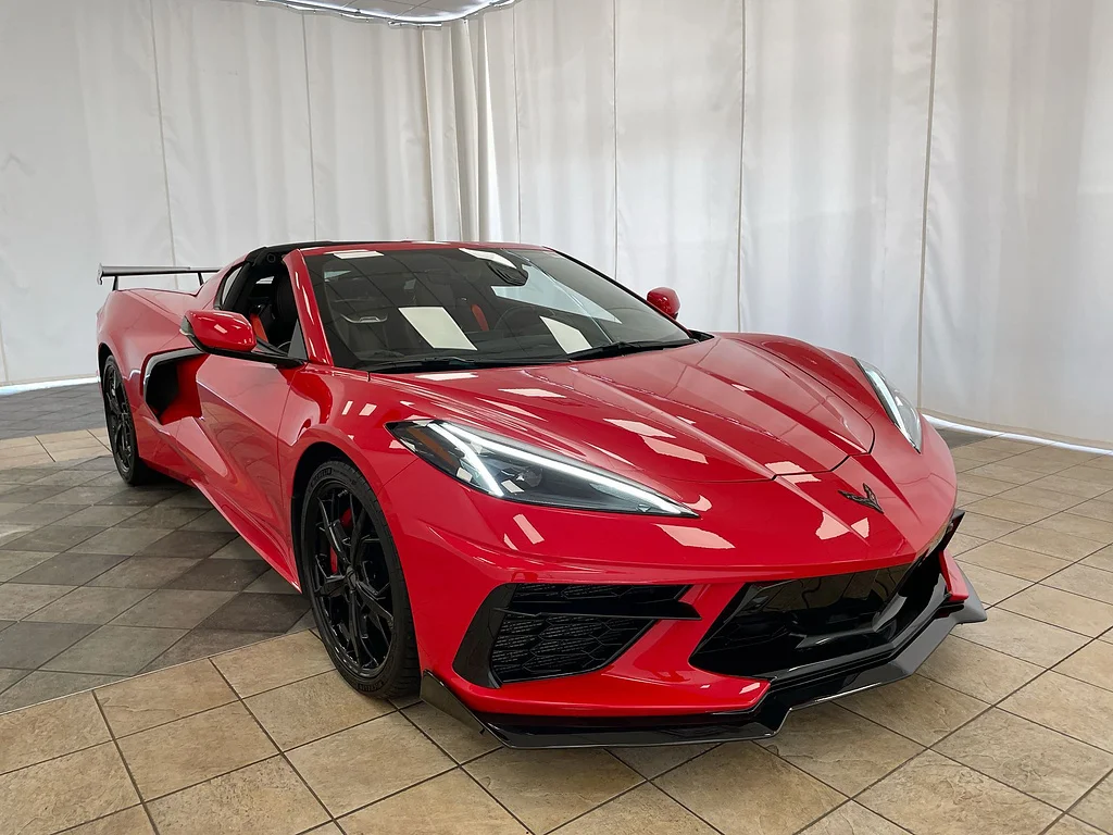 Used 2020 Red CHEVROLET Stingray image 35