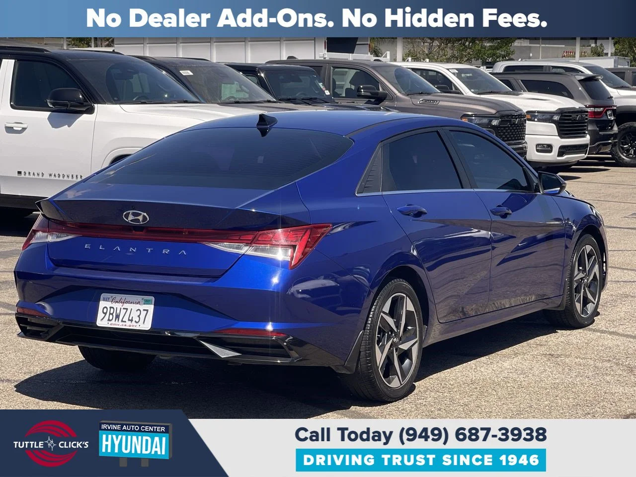 Used 2022 Intense Blue HYUNDAI SEL image 15
