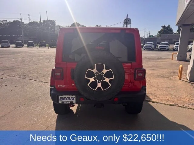 Used 2018 Red Jeep Unlimited Rubicon image 21