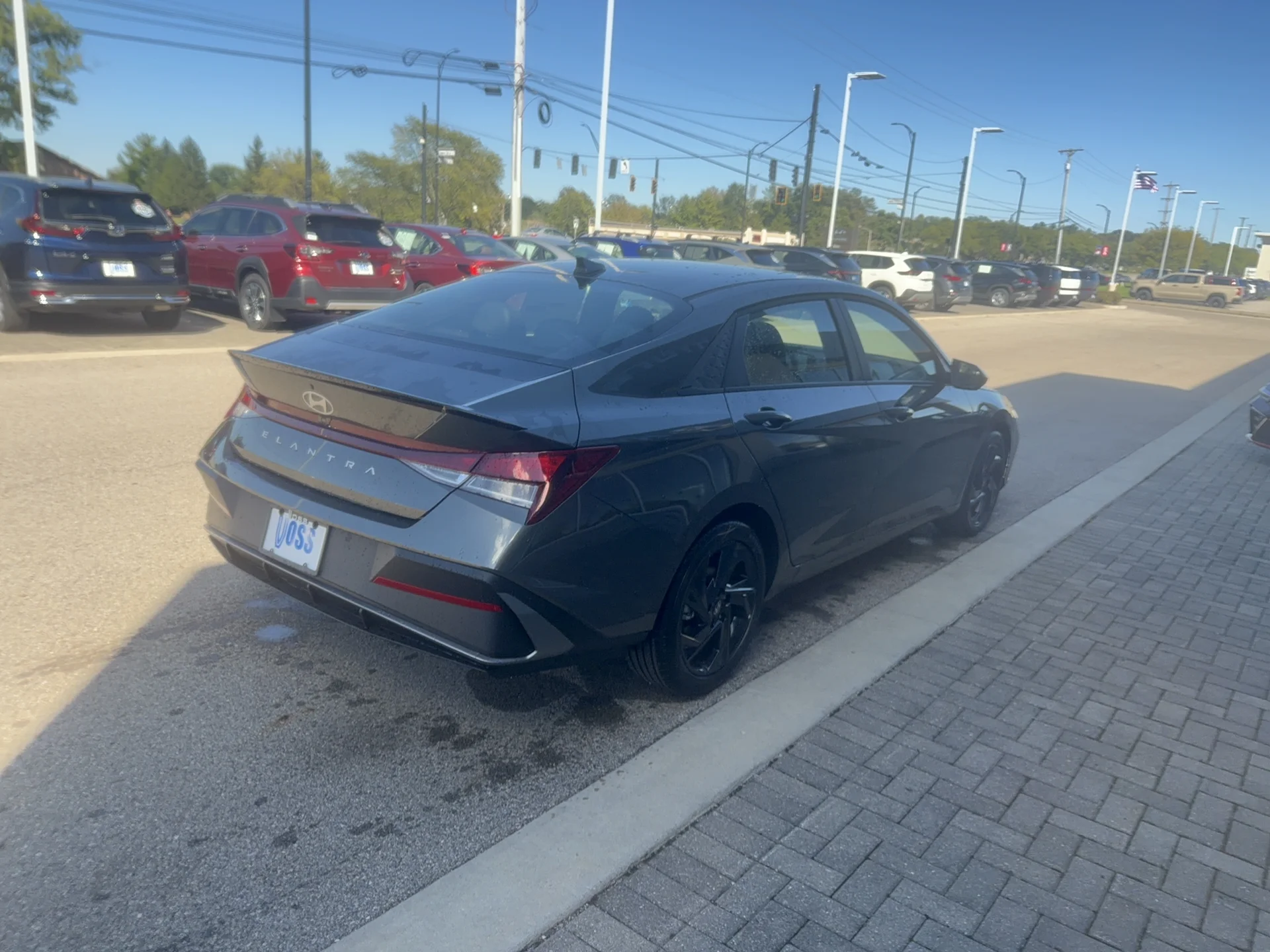 New 2026 Amazon Gray Pearl Hyundai SEL Sport Plus image 6