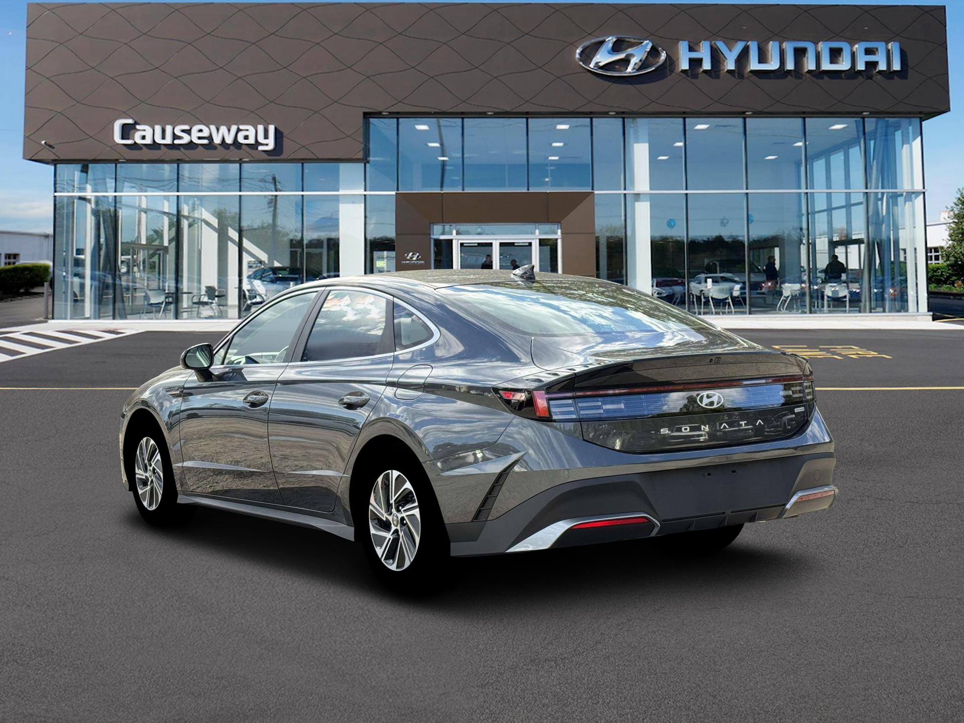 New 2026 Gray Hyundai Blue image 5