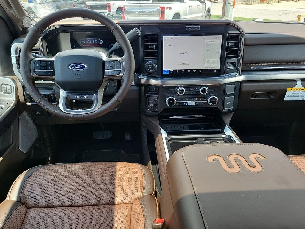 New 2026 Star White Metallic Tri-Coat Ford F-250® King Ranch® image 10