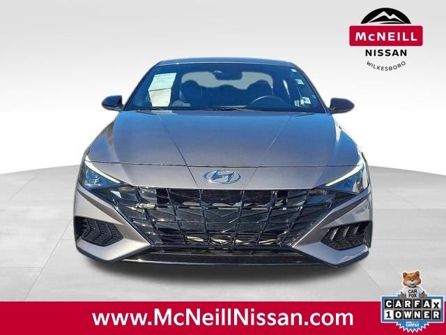 Used 2023 Hyundai Elantra N Line with VIN KMHLR4AF1PU444743 for sale in Wilkesboro, NC