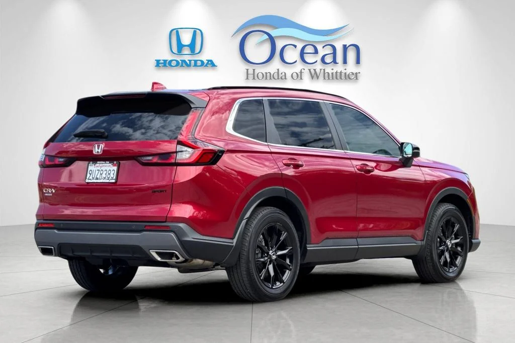 Certified Used 2025 Radiant Red Metallic Honda Sport-L image 4