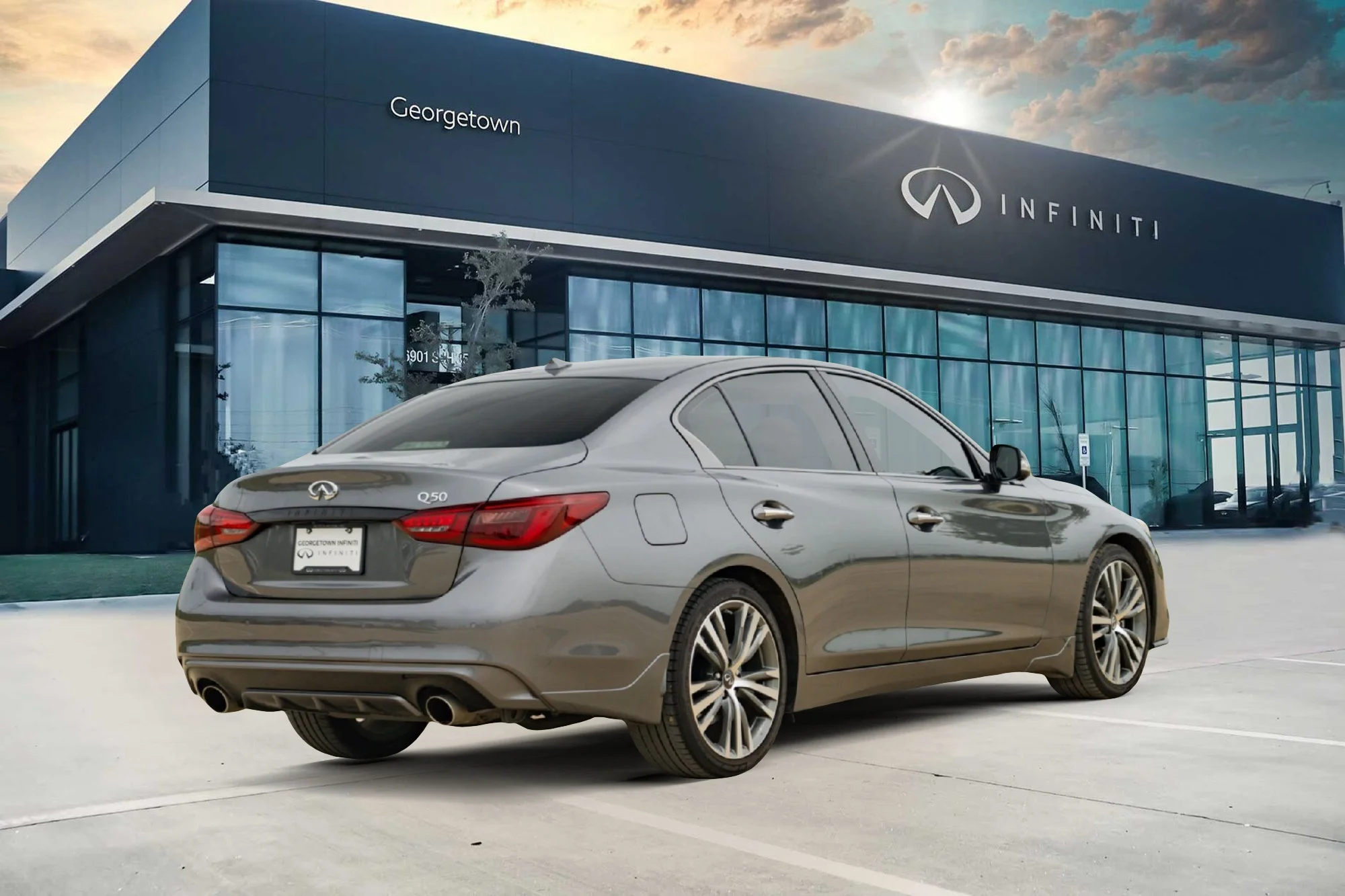 Certified Used 2023 Gray INFINITI SENSORY image 4