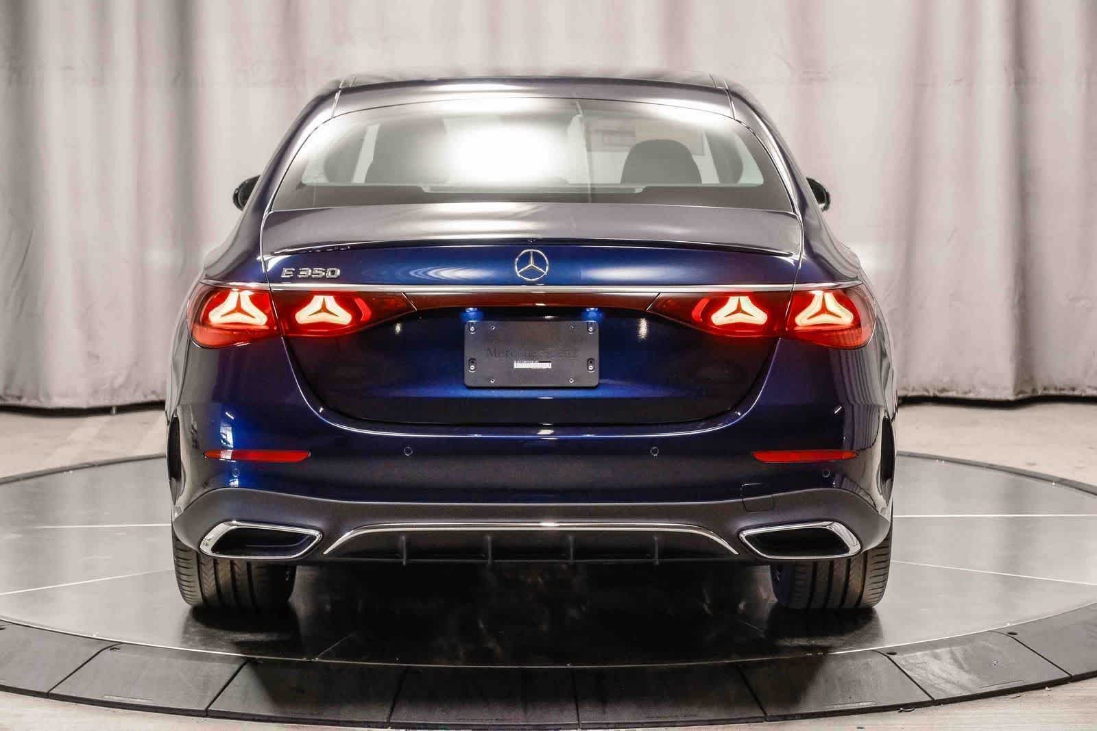 New 2026 Nautical Blue Metallic Mercedes-Benz E 350 image 3