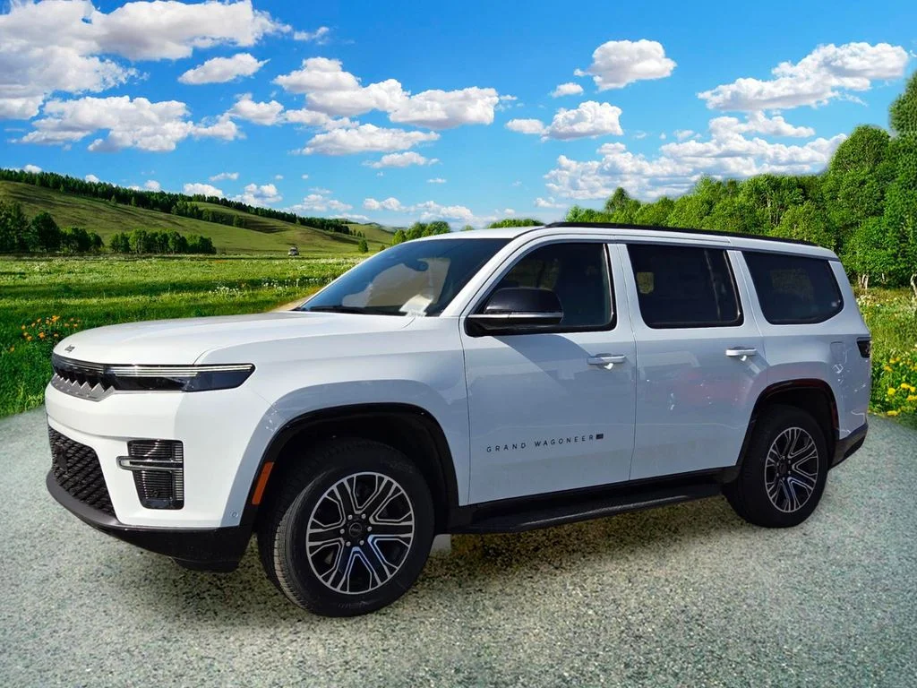 New 2026 Bright White Clear-Coat Exterior Paint Jeep  image 2