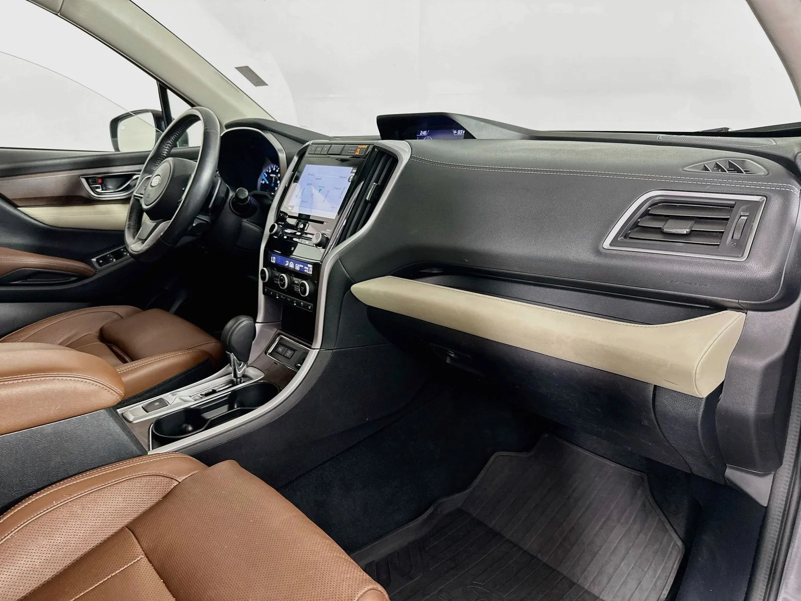 Used 2021 Magnetite Gray Metallic Subaru Touring image 33