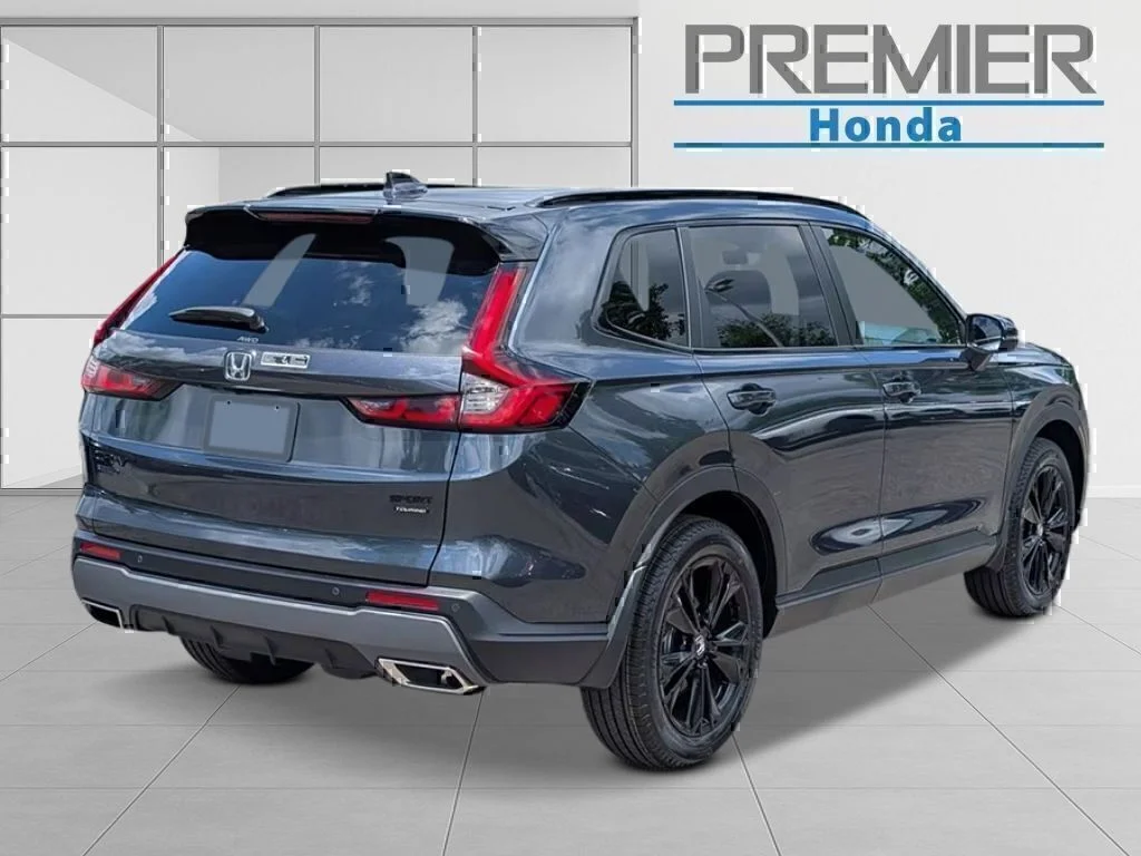 New 2026 Meteorite Gray Metallic Honda AWD Sport Touring Hybrid image 5
