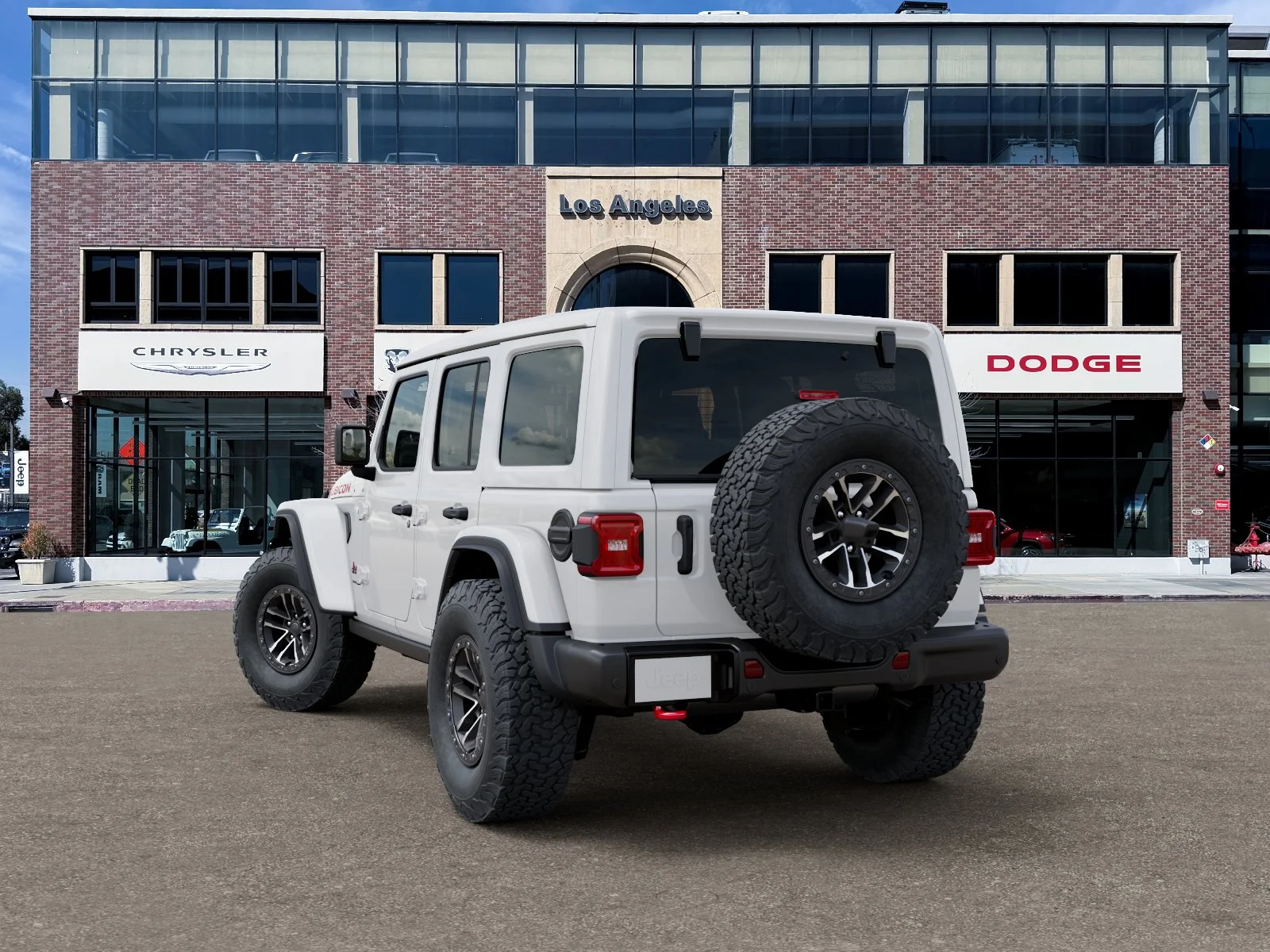 New 2027 Bright White Clear-Coat Paint Jeep Rubicon image 29