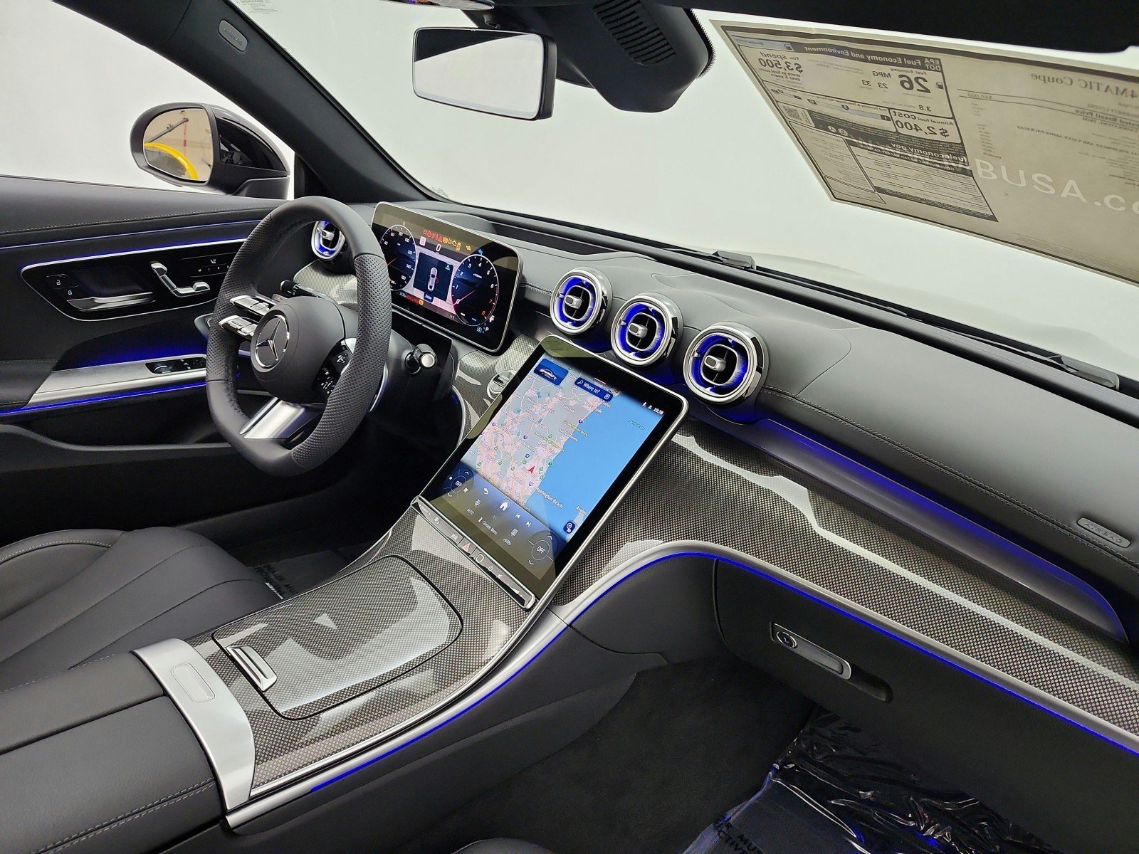 New 2026 Black Mercedes-Benz CLE 450 4MATIC® Coupe image 13