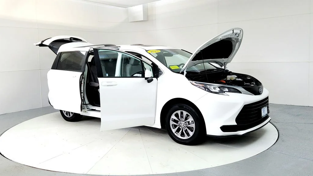 Certified Used 2024 White Toyota LE image 12