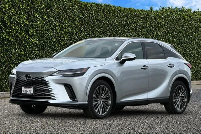 Certified Used 2025 Silver Lexus 350h Luxury image 8