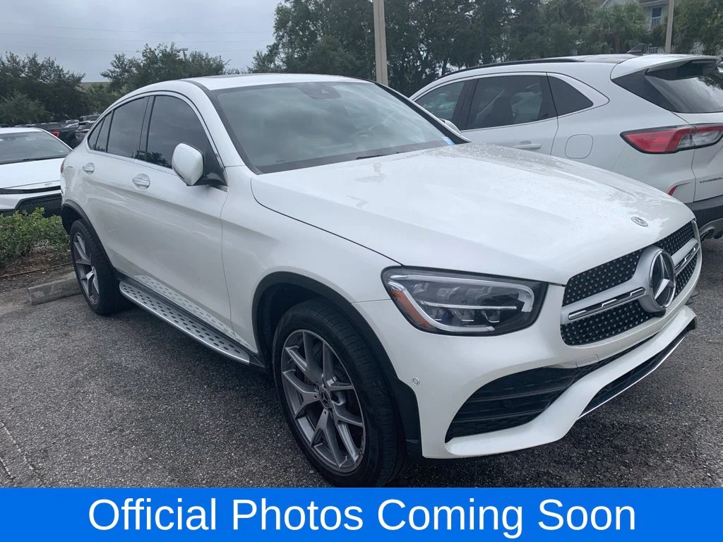 Used 2022 White Mercedes-Benz GLC 300 Coupe image 1