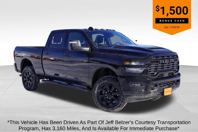 2026 RAM 2500 Black Express