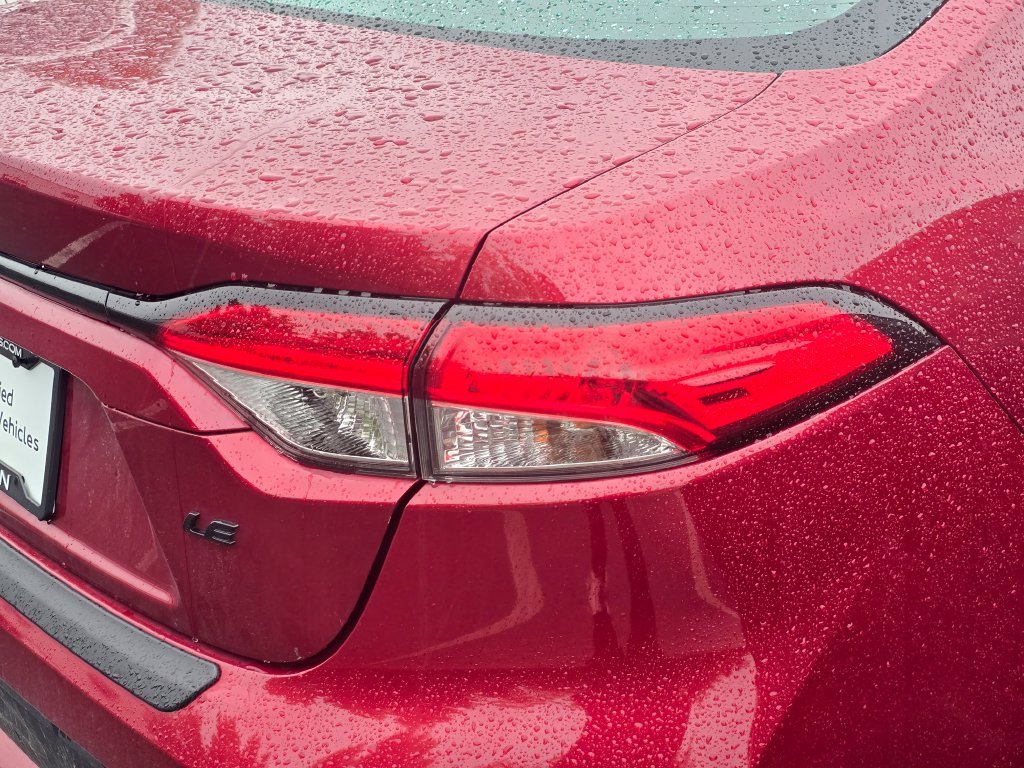 Certified Used 2022 Red Toyota LE image 12