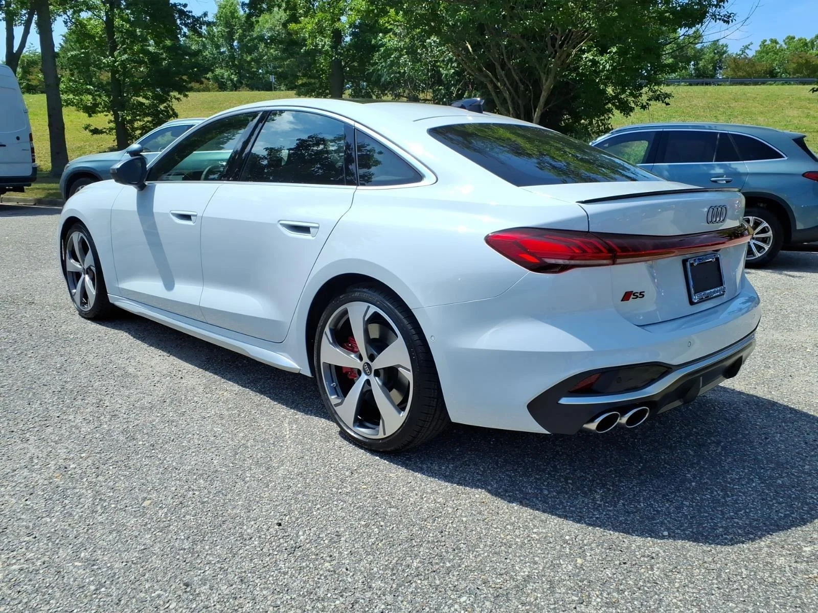 New 2026 Glacier White Metallic Audi Premium Plus image 8
