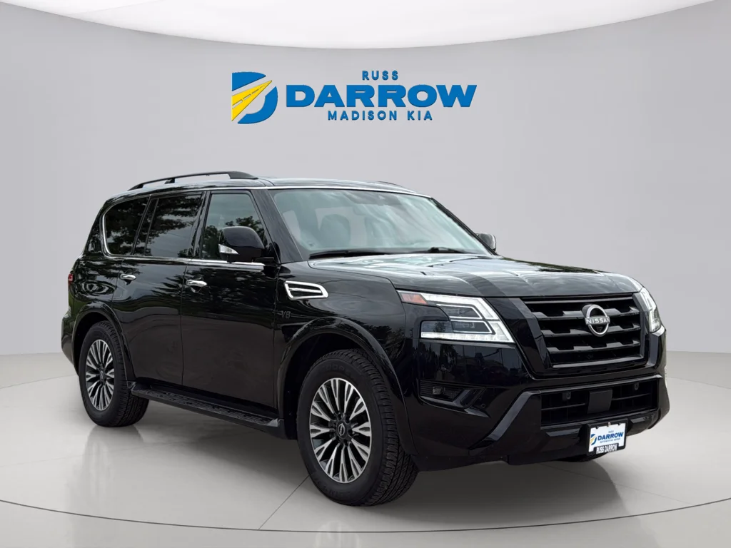 Used 2021 Super Black Nissan SL image 7