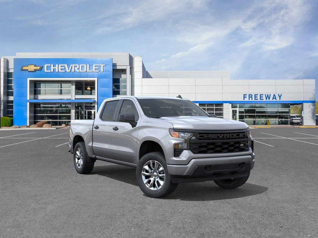 New 2026 Sterling Gray Metallic Chevrolet Custom image 1