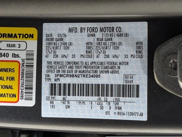 New 2026 Carbonized Gray Metallic Ford Big Bend® image 45