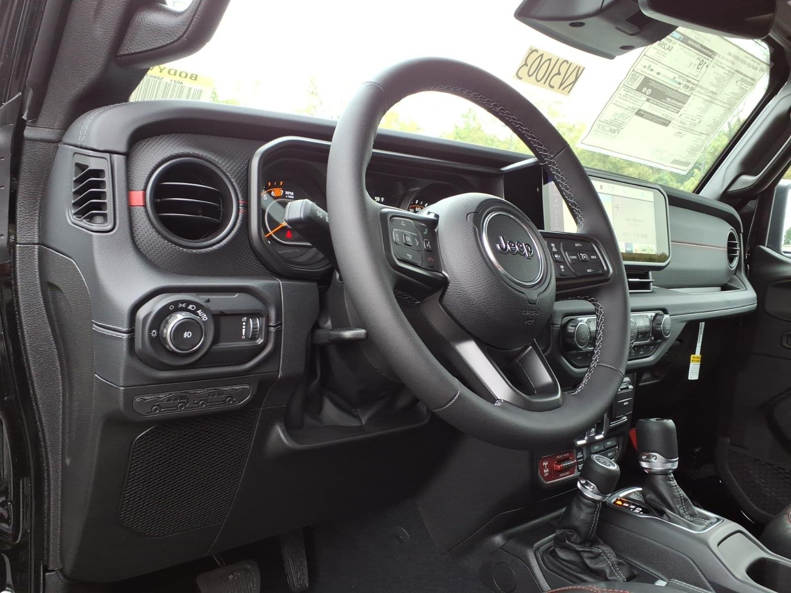 New 2027 Black Clear-Coat Paint Jeep Rubicon X image 14