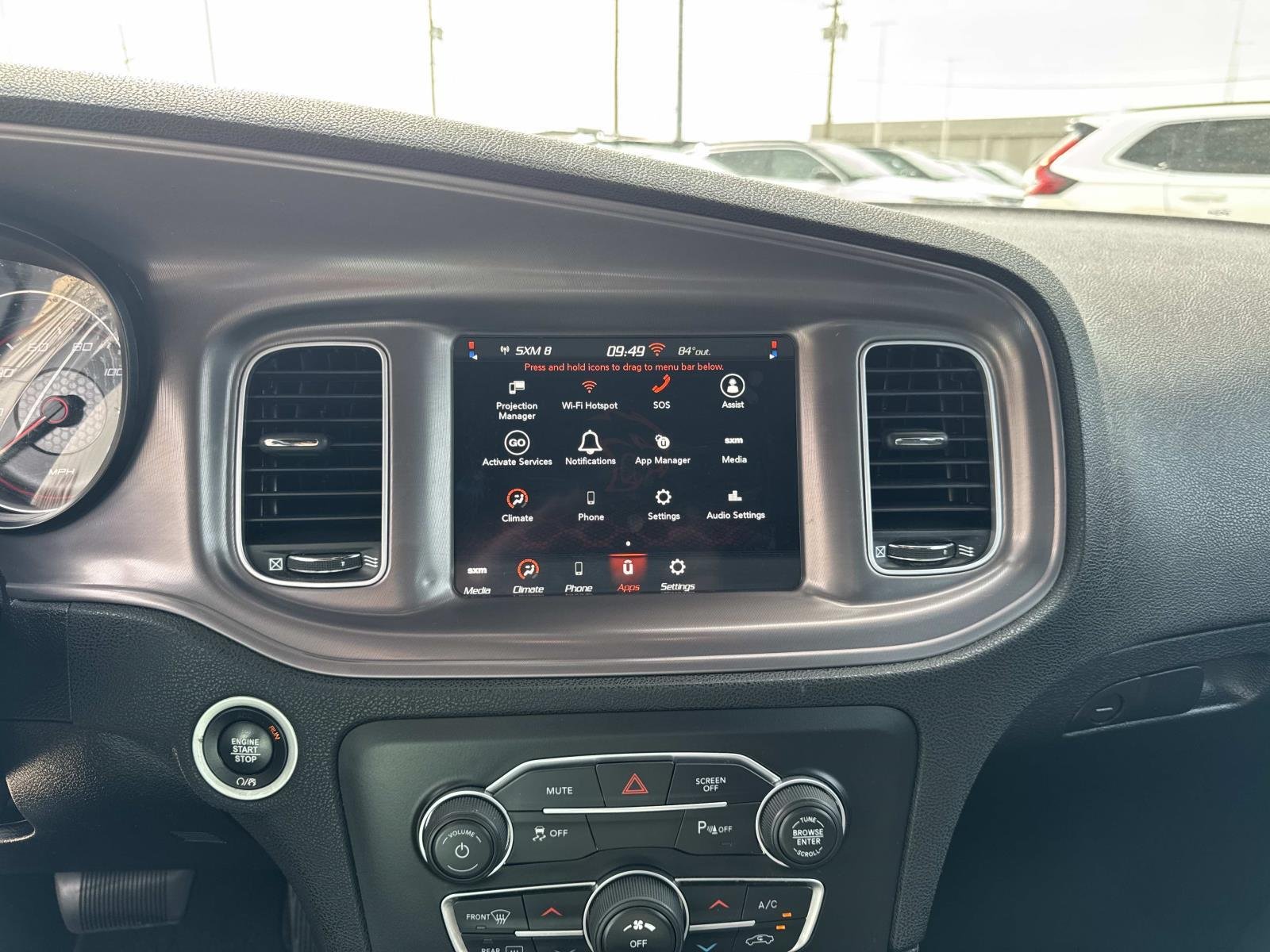Used 2023 Pitch Black Clearcoat Dodge SXT image 24