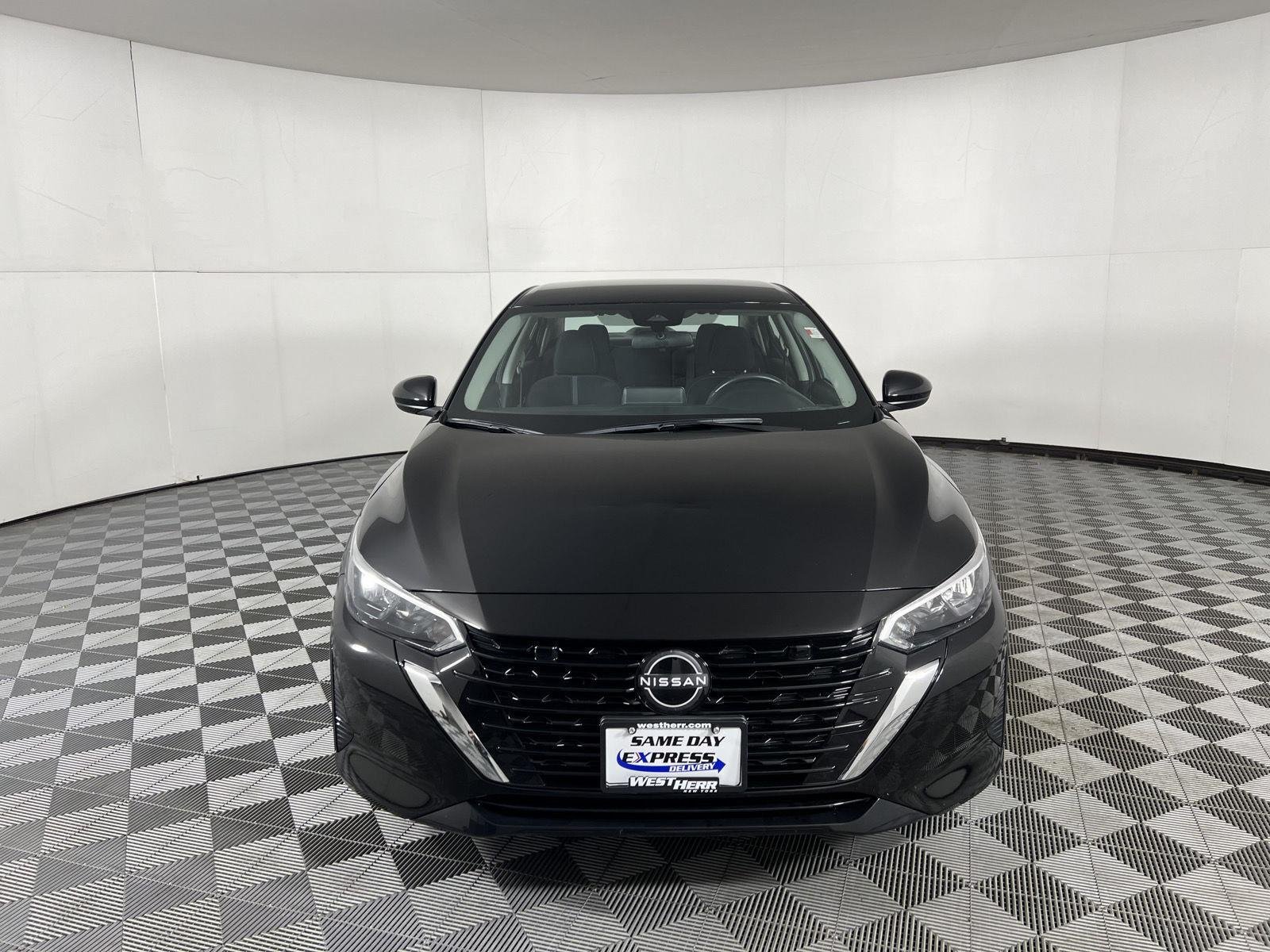 Used 2024 Super Black Nissan SV image 2
