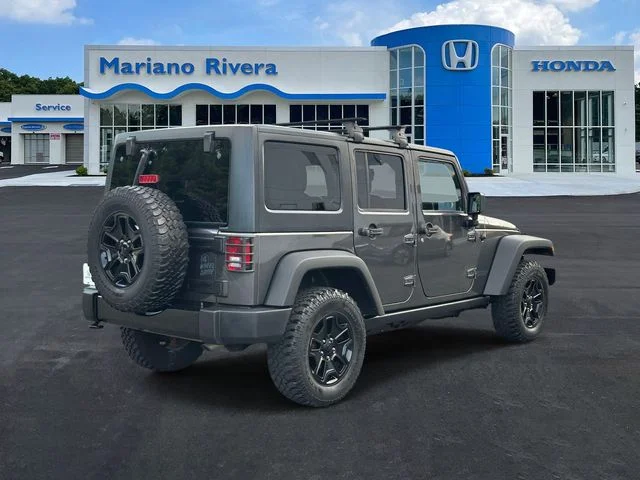 Used 2017 Crystal Metallic Jeep Unlimited Willys image 7