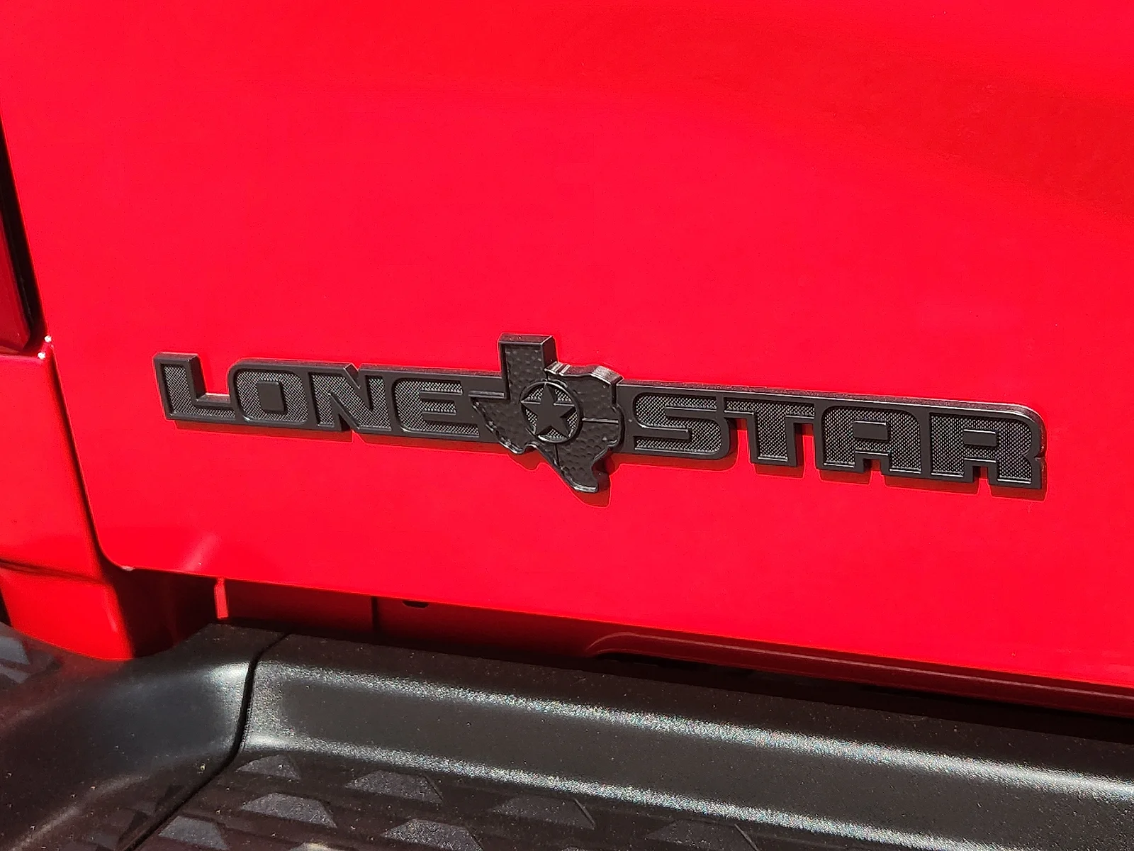 New 2027 Flame Red Clear-Coat  Paint Ram LONE STAR CREW CAB 4X4 6