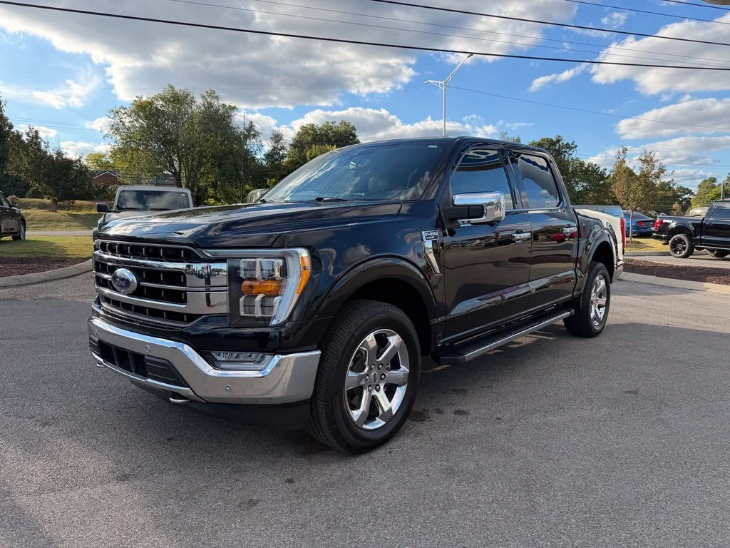 Used 2021 Black Ford Lariat image 3