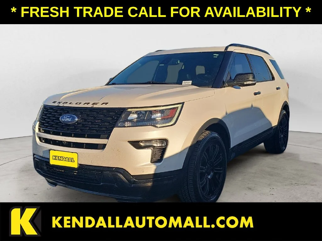 Used 2018 White Ford Sport image 1