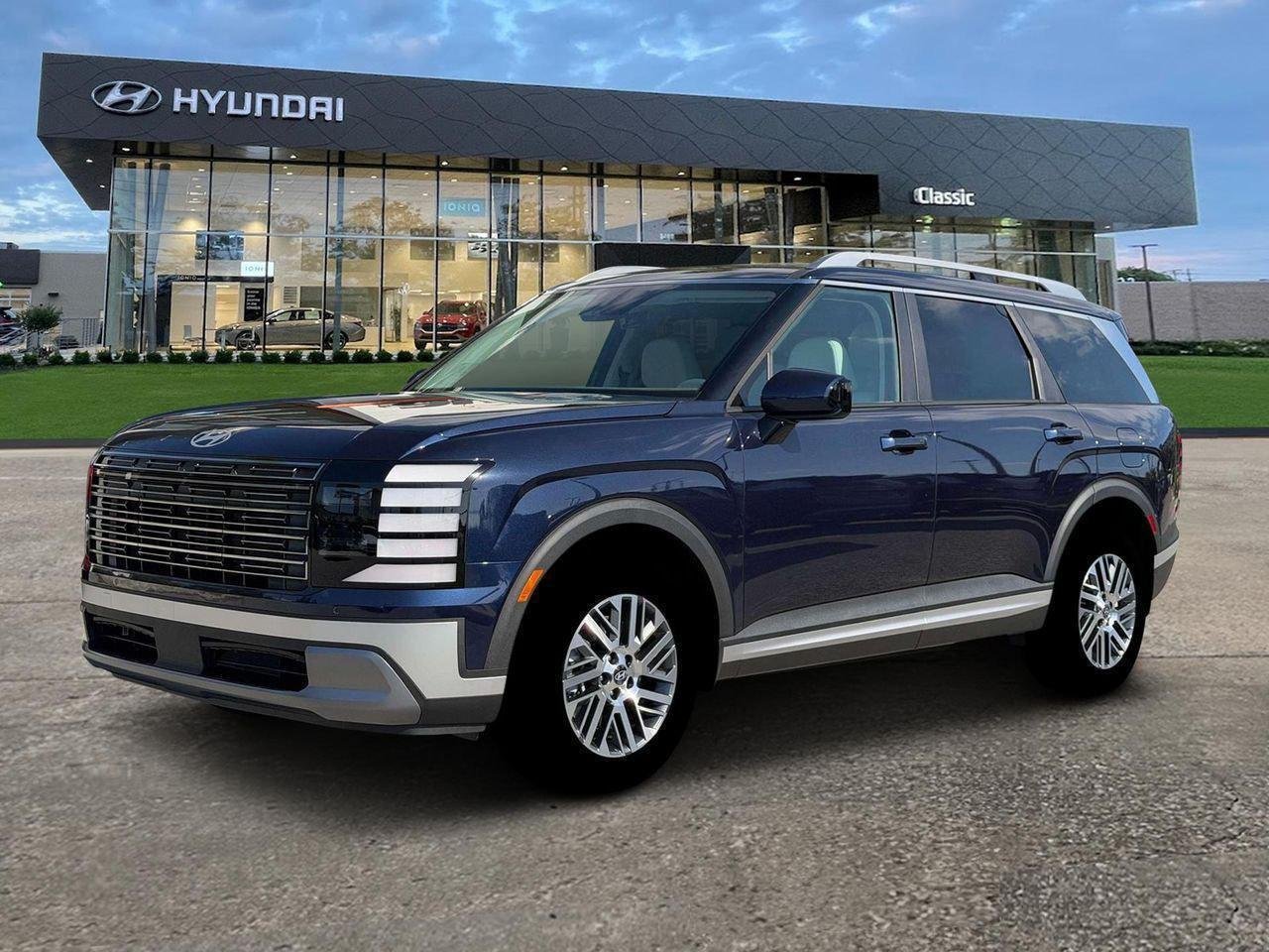 New 2026 Classy Blue Pearl Hyundai SEL 7P image 2