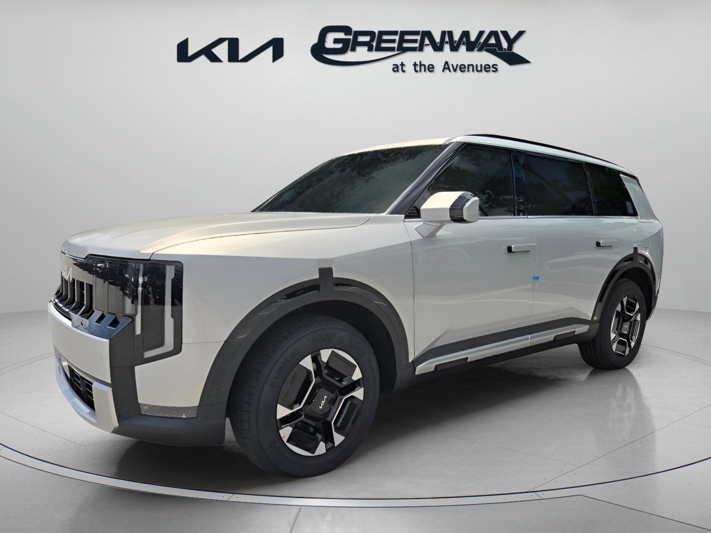 New 2027 Ivory Silver Kia EX image 3