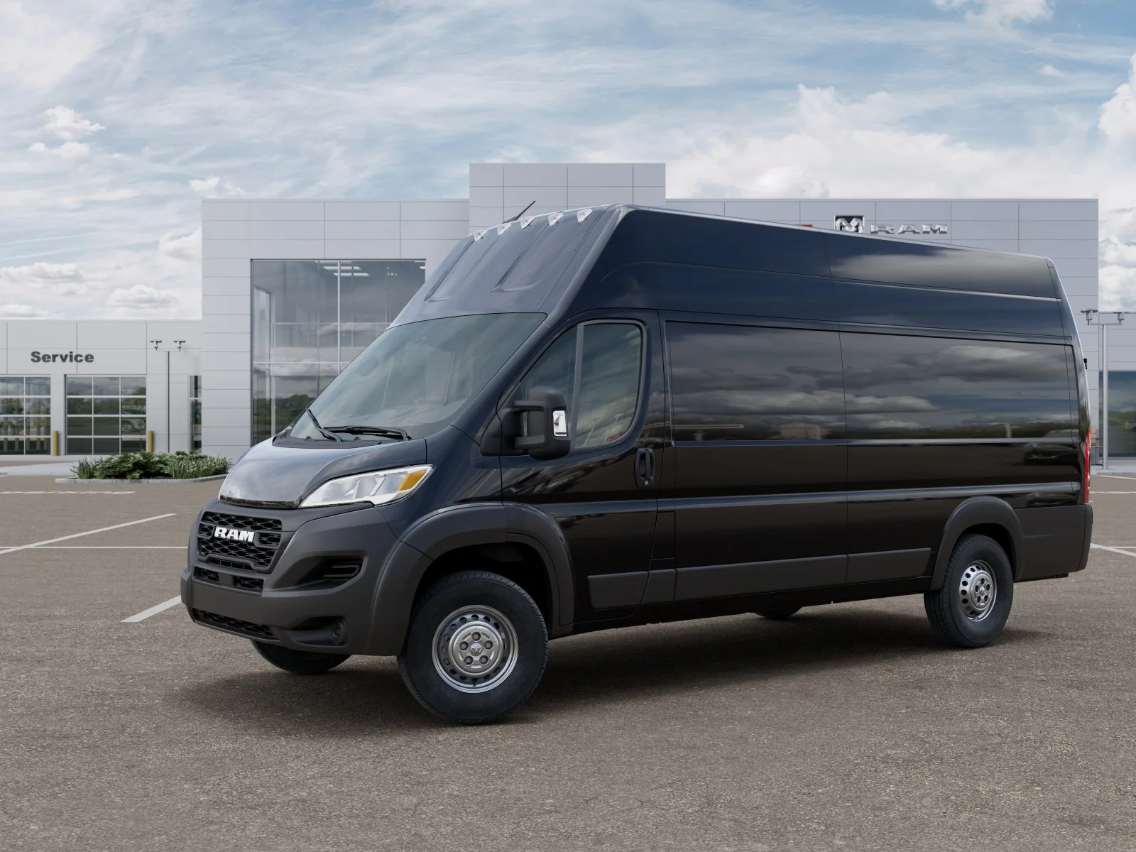New 2026 Black Clear-Coat Exterior Paint RAM Super High Roof image 29