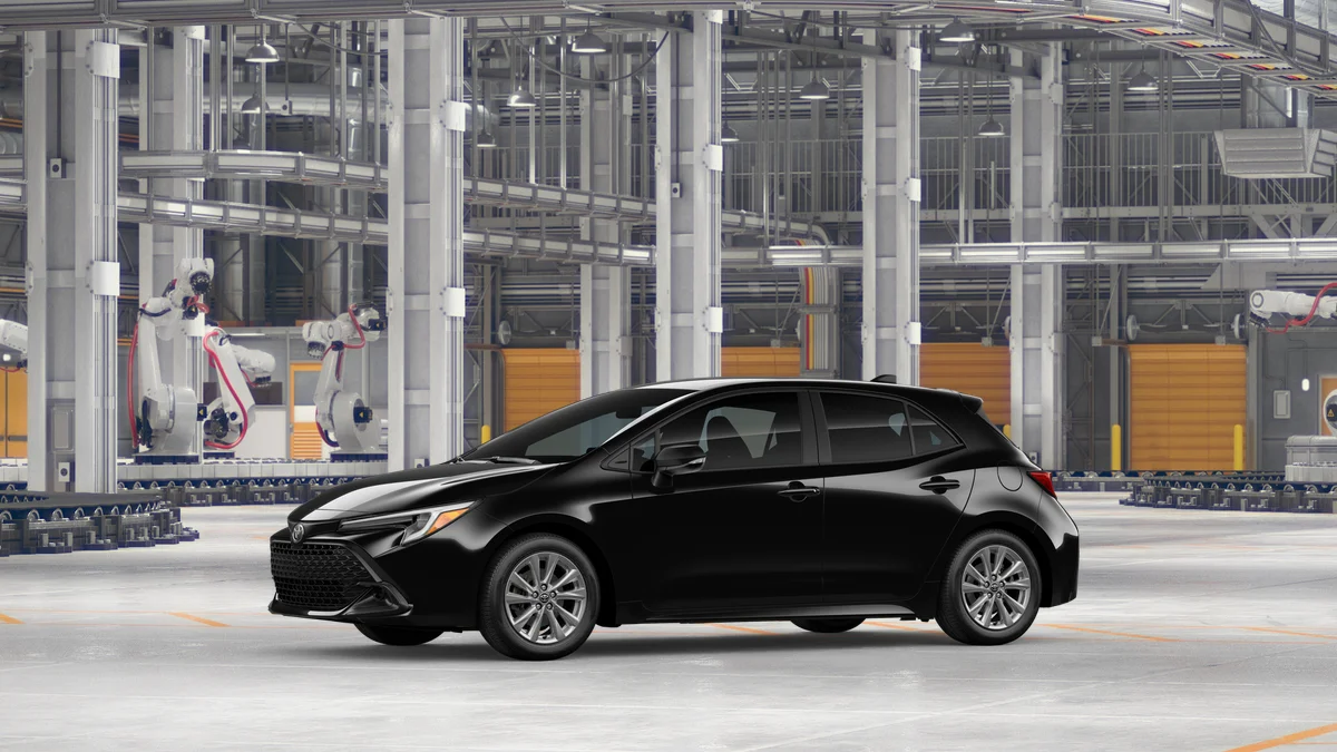 New 2026 Midnight Black Metallic Toyota SE image 3