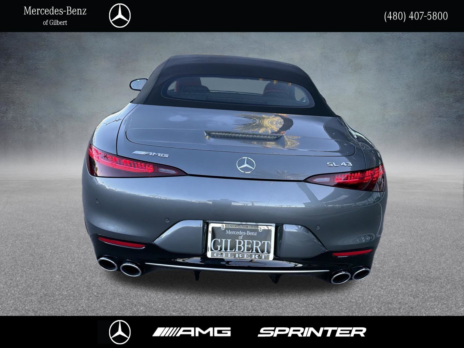 Certified Used 2025 Gray Mercedes-Benz SL 43 AMG® image 4
