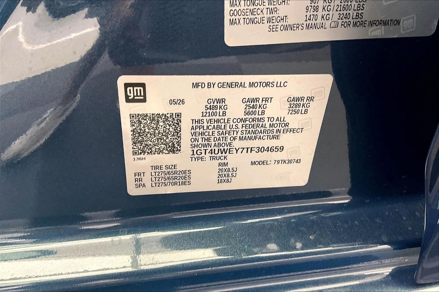 New 2026 Downpour Metallic GMC Denali image 20