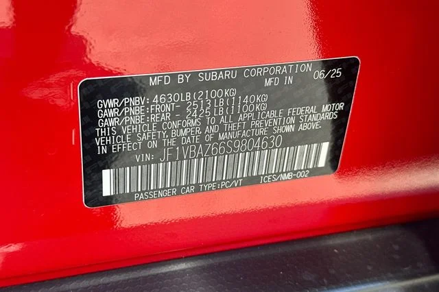 Certified Used 2025 Red Subaru tS image 33