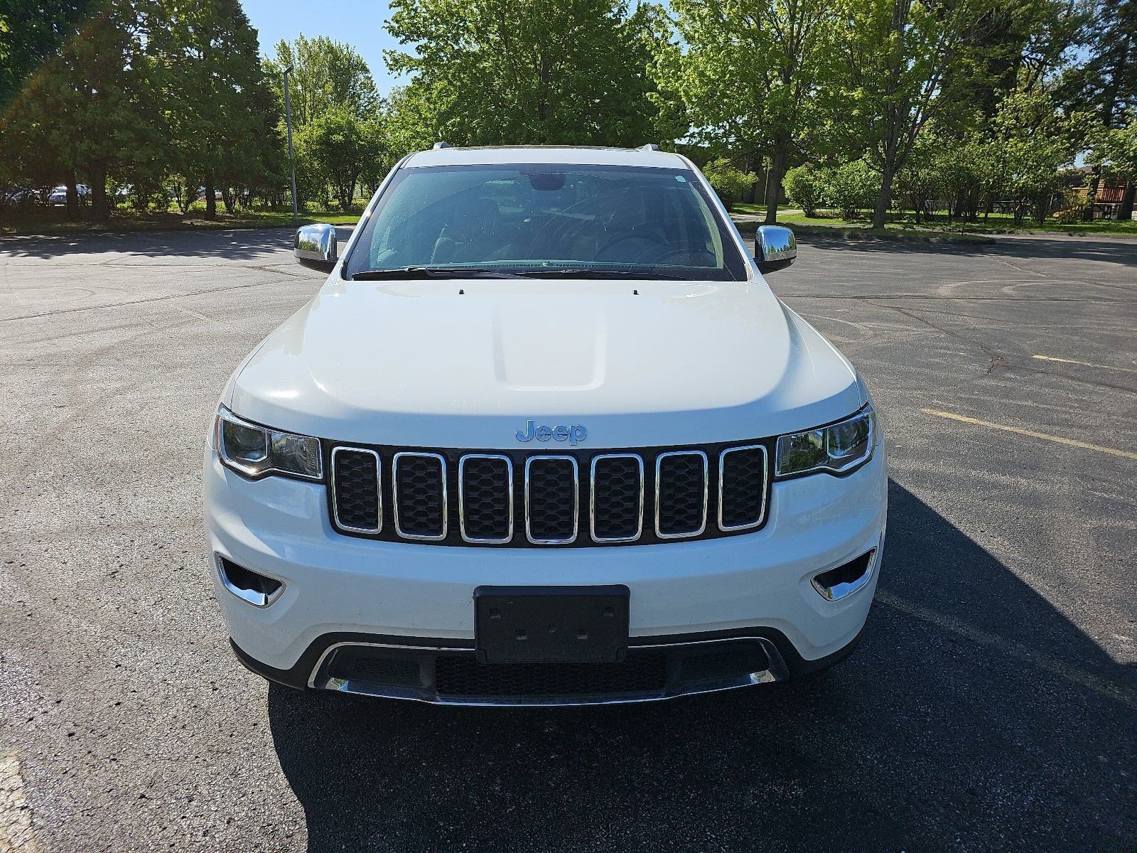 Used 2021 Bright White Clearcoat Jeep Limited image 8
