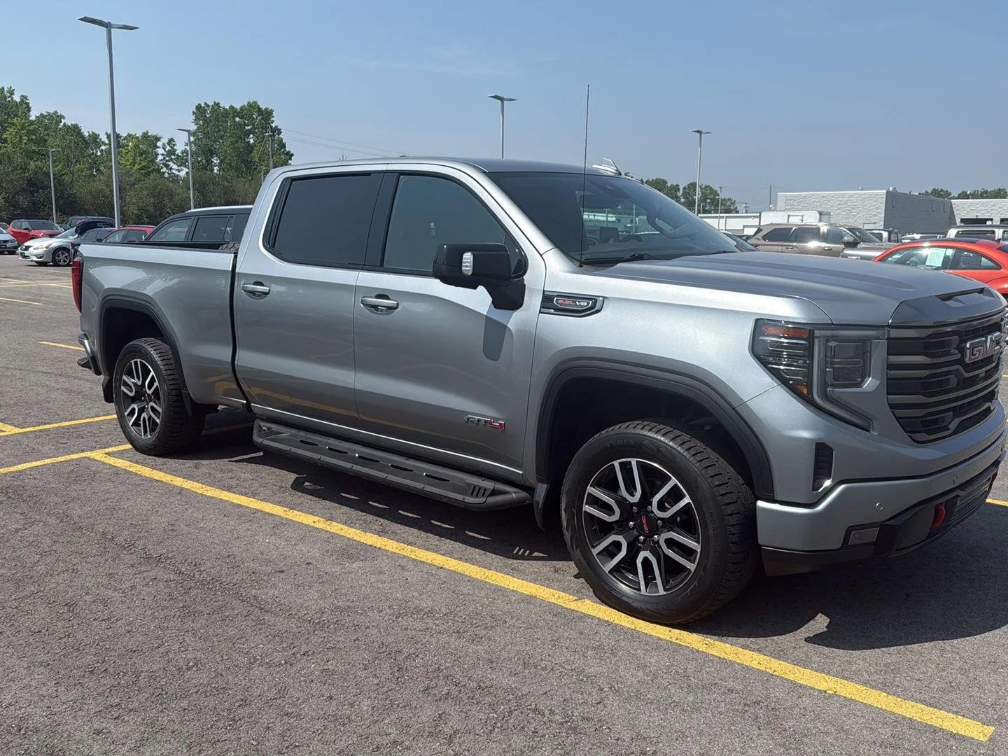 Used 2023 Sterling Metallic GMC AT4 image 2