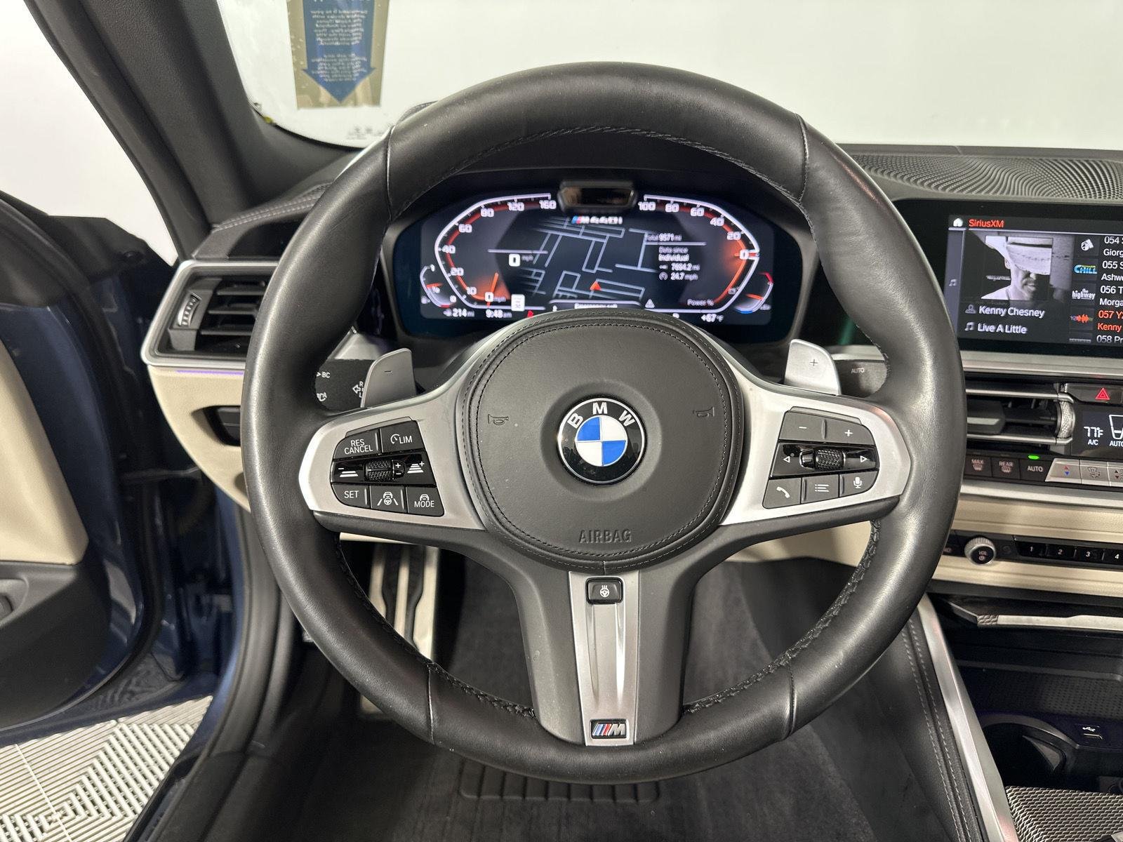 Used 2022 Arctic Race Blue Metallic BMW M440i xDrive image 9