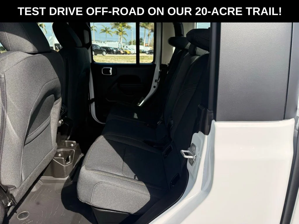 New 2026 Bright White Clear-Coat Exterior Paint Jeep Sport image 24