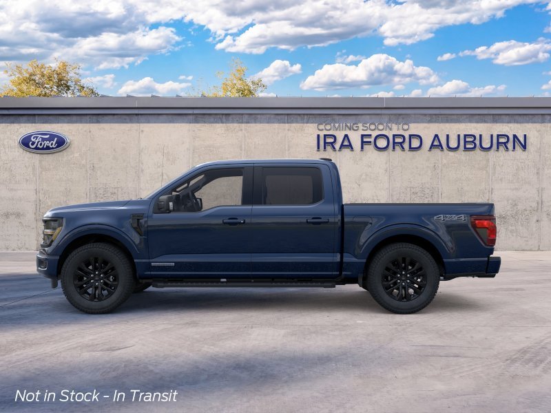 New 2026 Antimatter Blue Metallic Ford XLT image 3