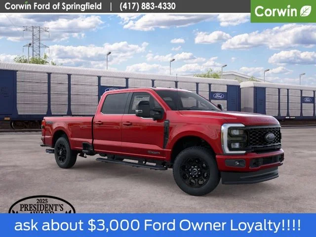 New 2026 Ruby Red Metallic Tinted Clearcoat Ford F-350® Lariat® image 11