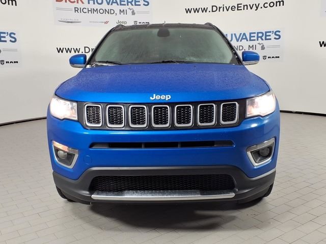 Used 2020 Jeep Compass Limited with VIN 3C4NJDCB3LT142437 for sale in Richmond, MI