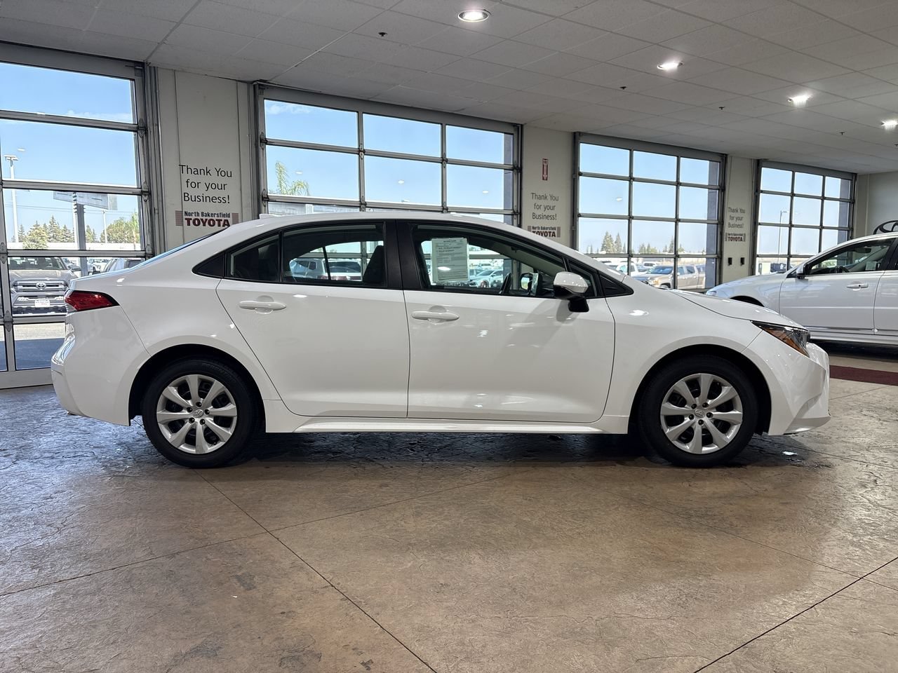 Certified Used 2024 Ice Toyota LE image 3