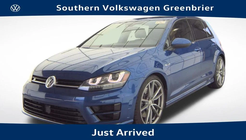 Used 2017 Blue Volkswagen DCC & Navigation 4Motion image 1
