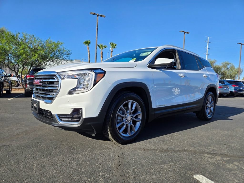 Used 2023 Summit White GMC SLT image 2